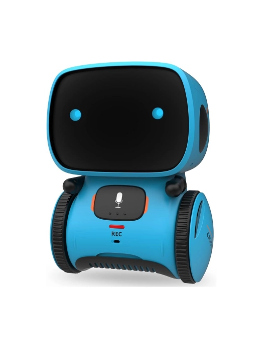 Aqlli robot, sensorli ekranli ovozli interaktiv o'yinchoq, bolalar uchun ideal sovg'a