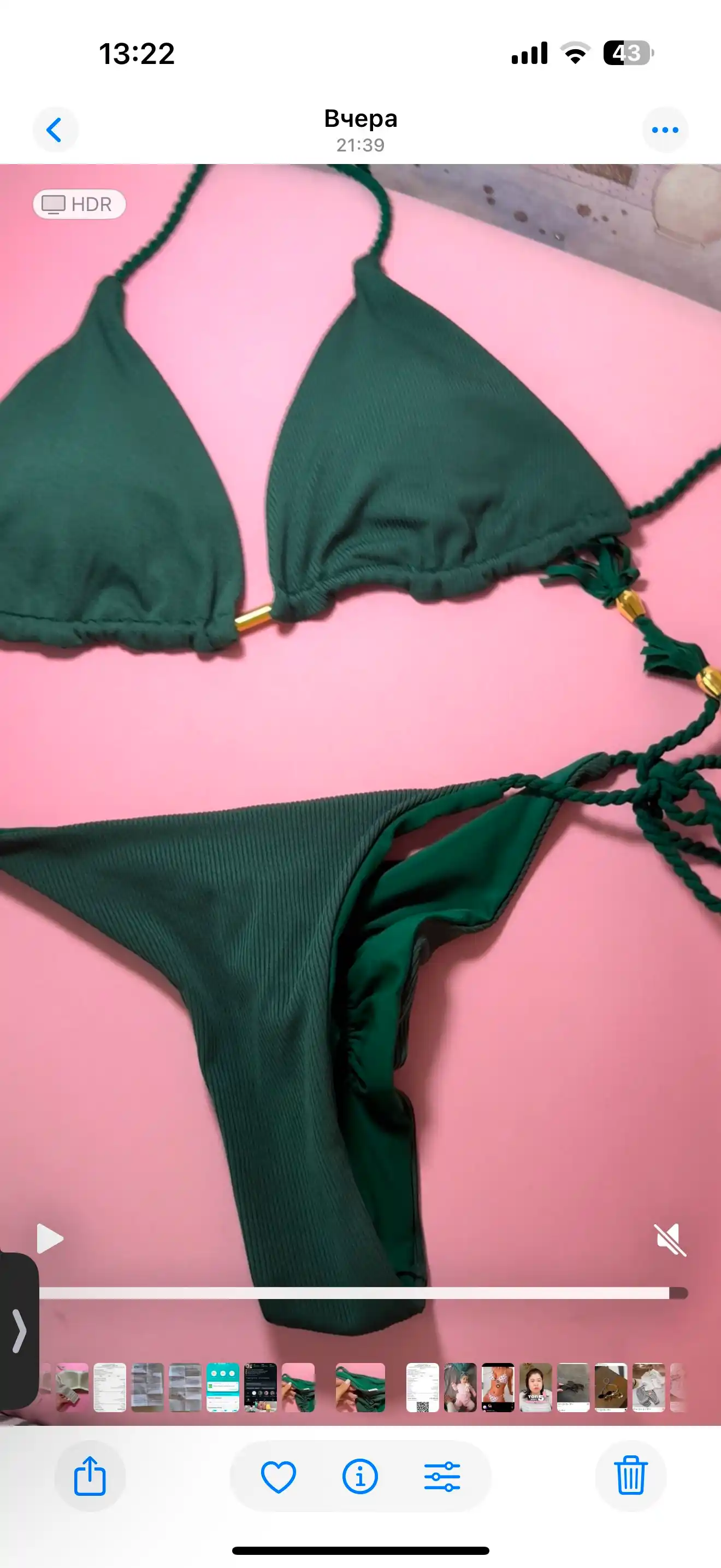 Ayollar uchun uchburchak kosali bikini, string tursiklar, alohida, 6 rangda