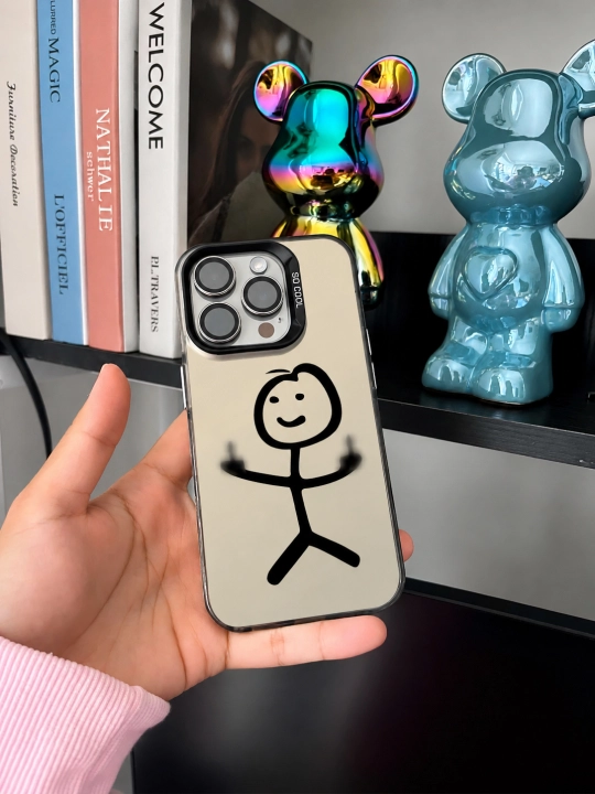 Креативный защитный чехол для iPhone —  13, 14  15, 16, 17 - 