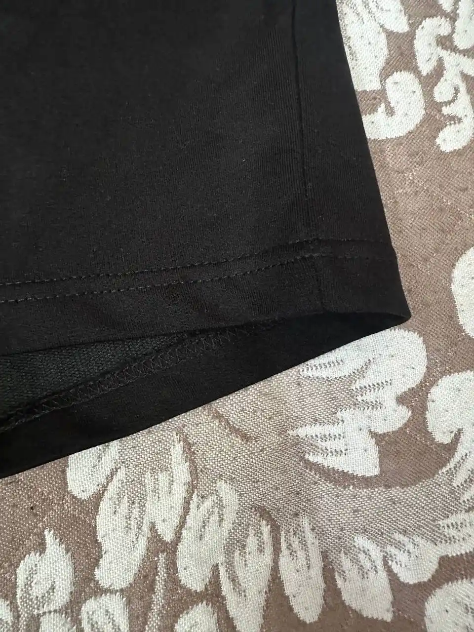 WEERIT Basic o‘smirlar shortigi, 100% paxta, ikki ipli, 122-170, qora