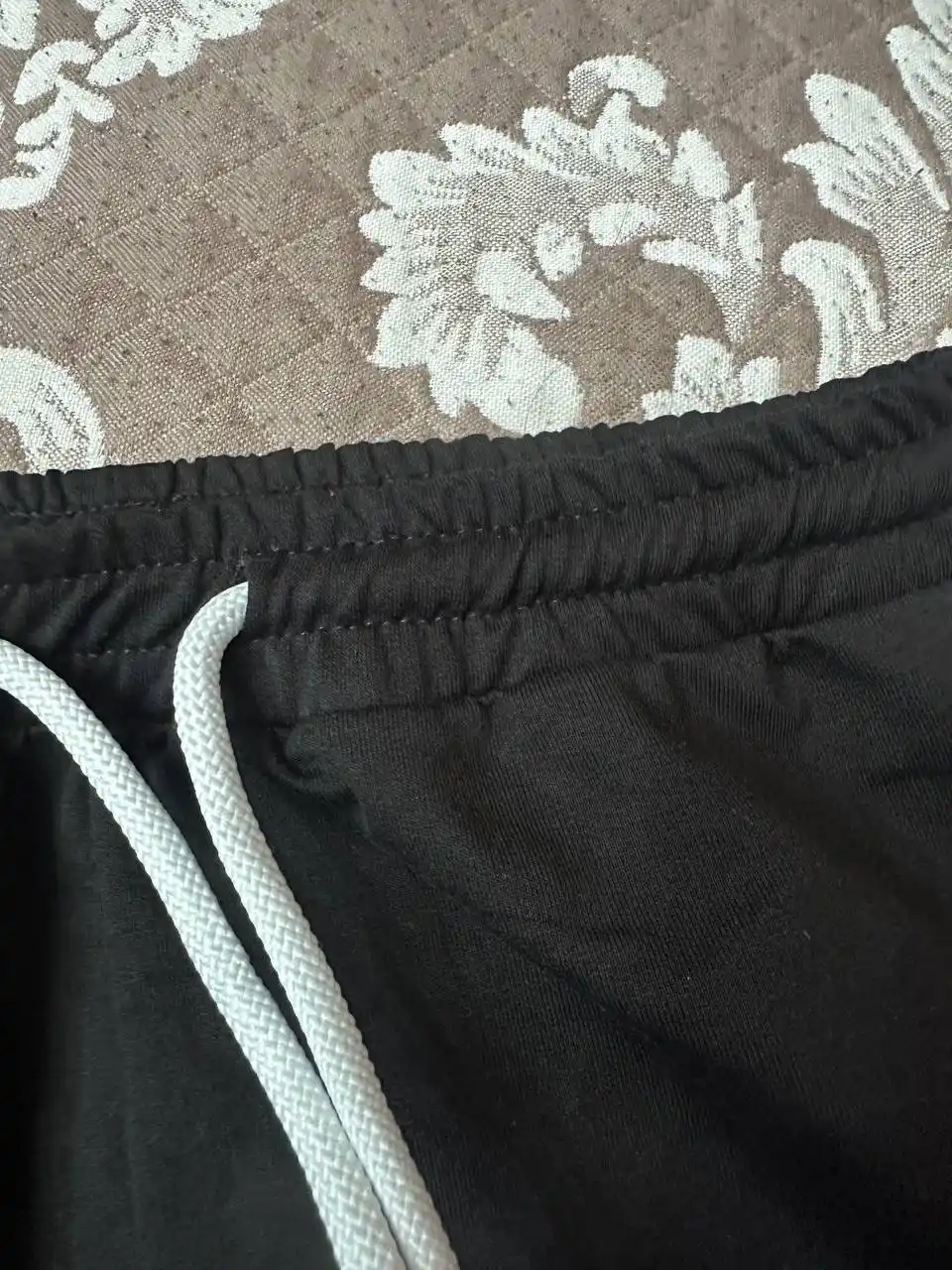 WEERIT Basic o‘smirlar shortigi, 100% paxta, ikki ipli, 122-170, qora
