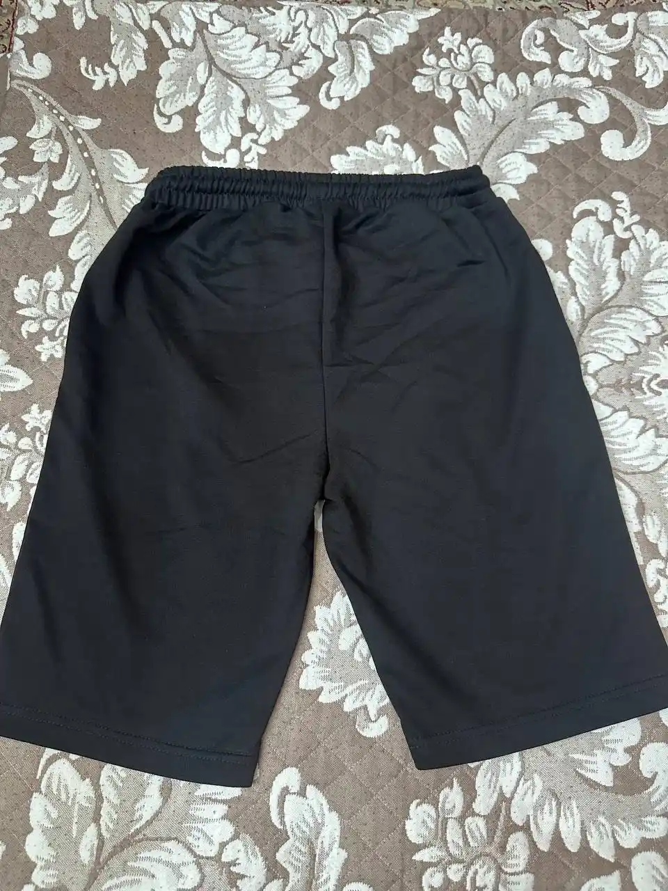 WEERIT Basic o‘smirlar shortigi, 100% paxta, ikki ipli, 122-170, qora