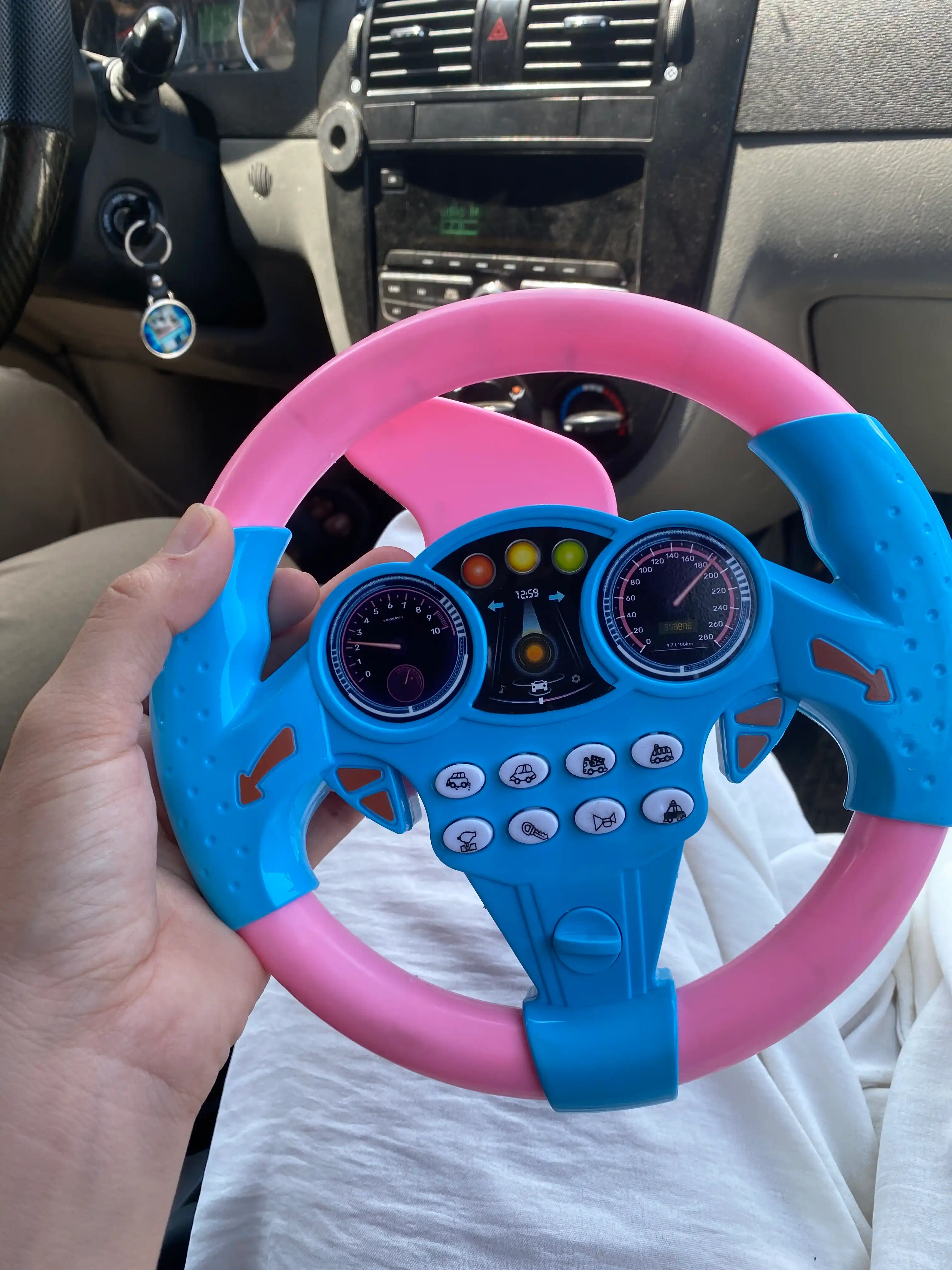 Интерактивный руль для детей Funny Toys