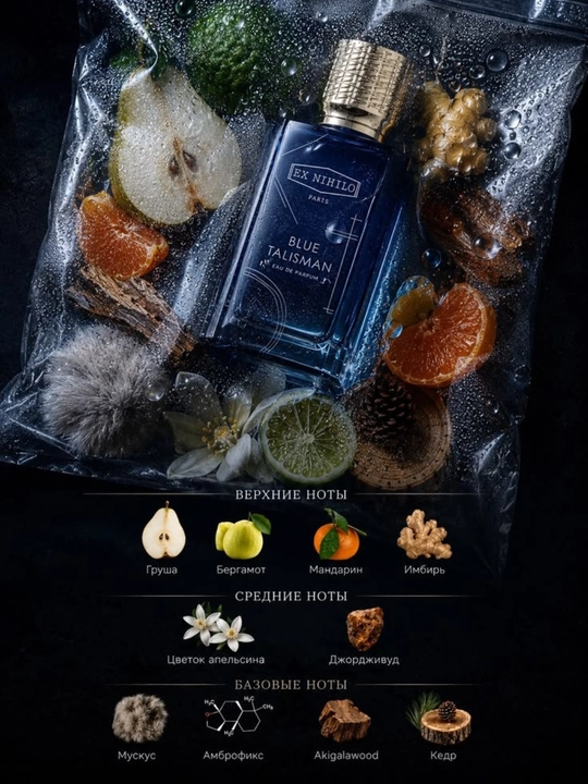 Парфюм унисекс Ex Nihilo Blue Talisman Extrait de Parfum