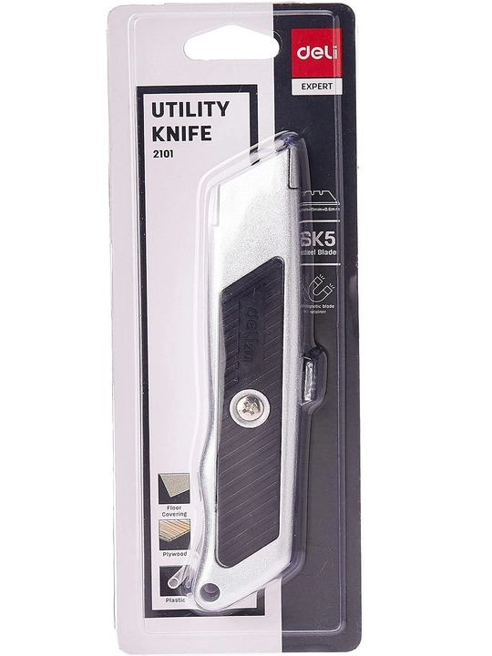 Professional qurilish va montaj pichog'i - DELI 2101 Utility Knife - 