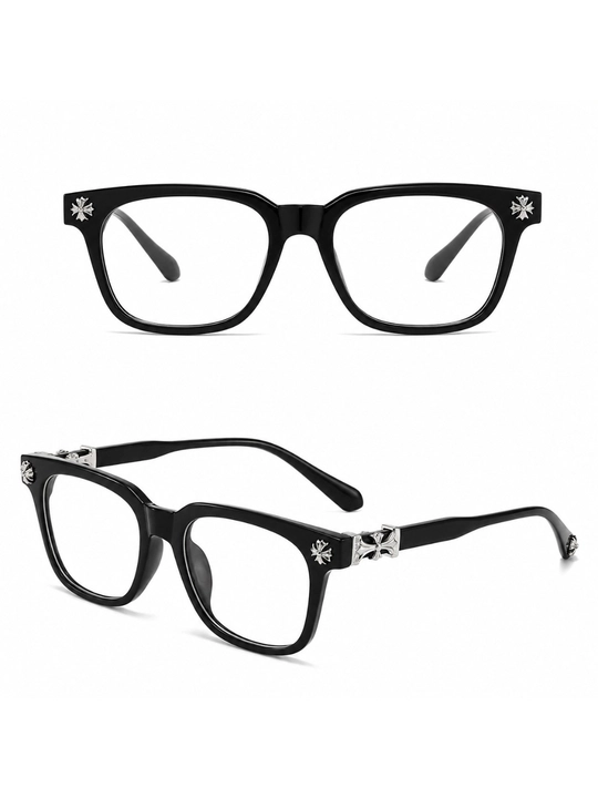 Chrome Hearts imidj ko‘zoynak, erkaklar va ayollar uchun achki, g‘ilofsiz