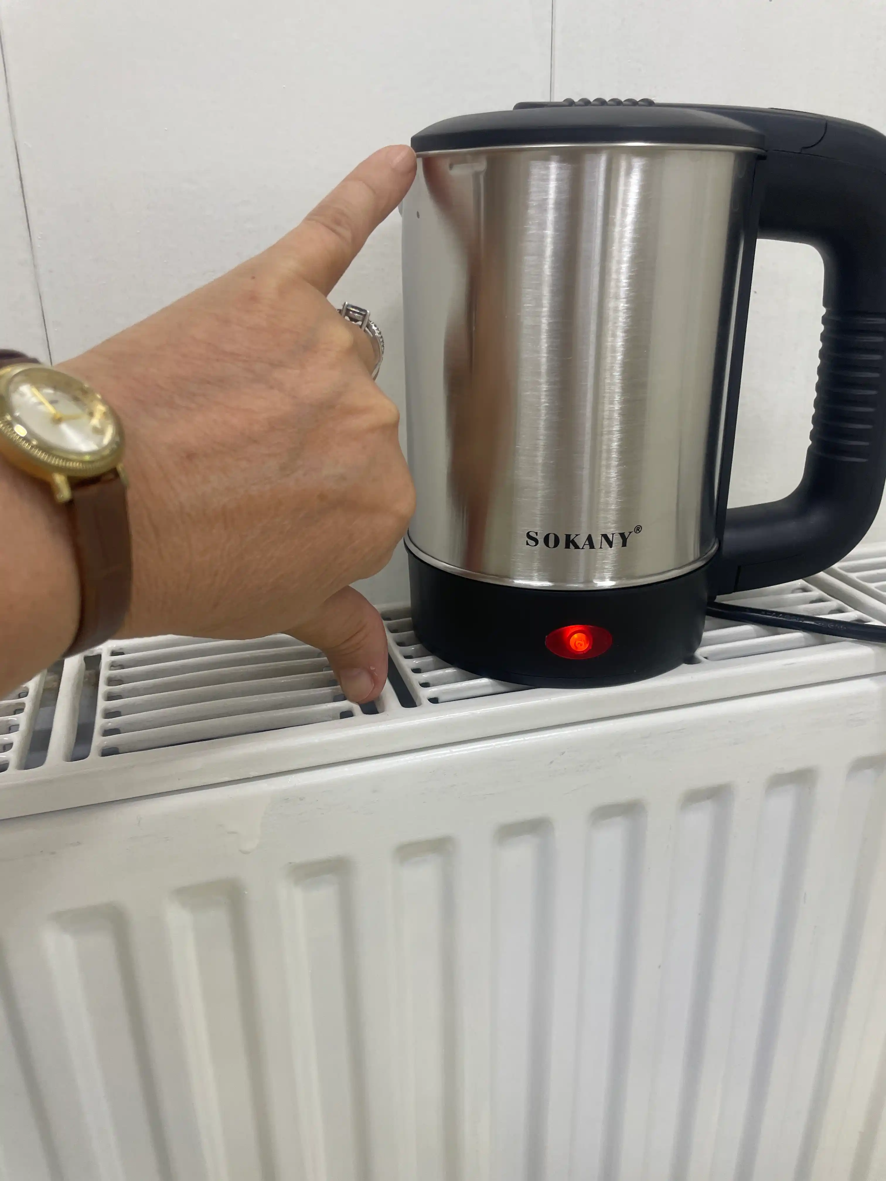 SOKANY SK-09100 elektr choynak, 1,8 l, 1500 Vt, tez qaynatish, 360° asos