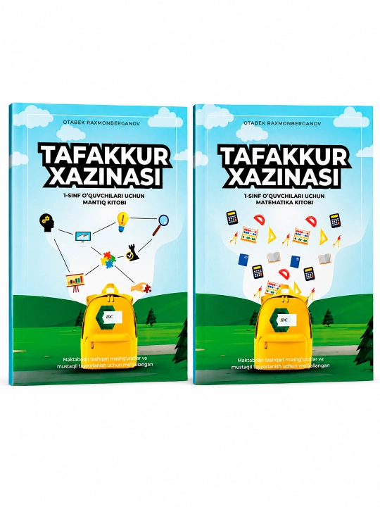 Tafakkur xazinasi, 1-2-sinf matematika, 1-2-sinf mantiq, Otabek Raxmonberganov - 