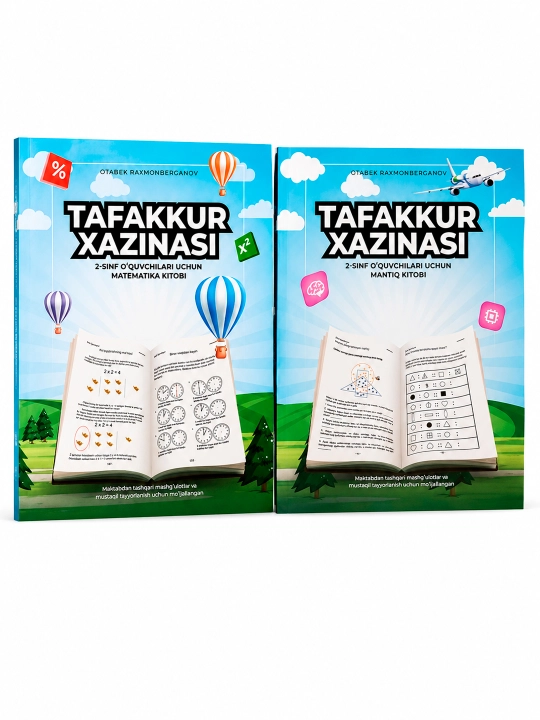 Tafakkur xazinasi, 1-2-sinf matematika, 1-2-sinf mantiq, Otabek Raxmonberganov - 