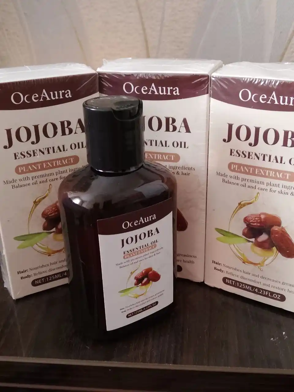 Jojoba moyi, yuz terisi va sochlar uchun tabiiy parvarish, 125 ml