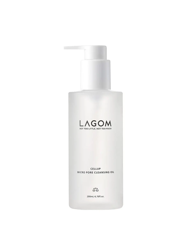 Mikro-fermentlangan moy Lagom Cellup Micro Pore Cleansing Oil - 
