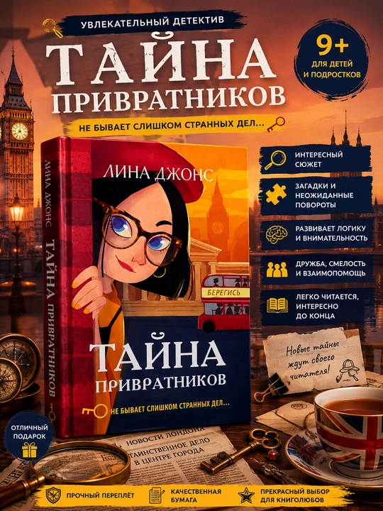 Sekretniy klyuch, Tayna privratnikov, Zagadka Serebryanogo Zmeya. Djons Lina - 