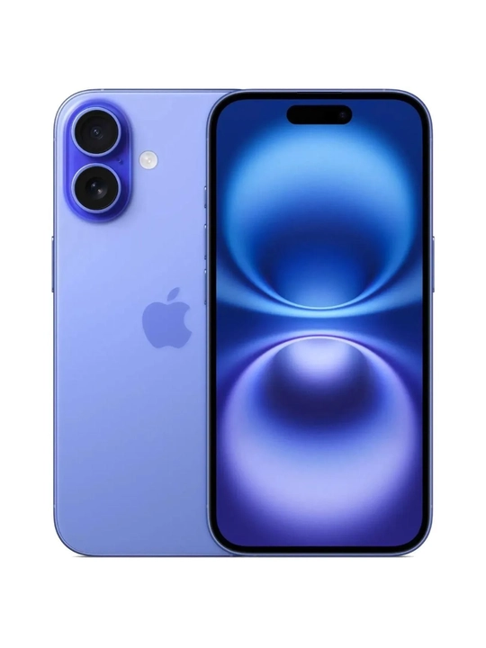 Smartfon iPhone 16, 128/256 GB, SIM/DualSIM, g'ilof va oyna sovg'aga