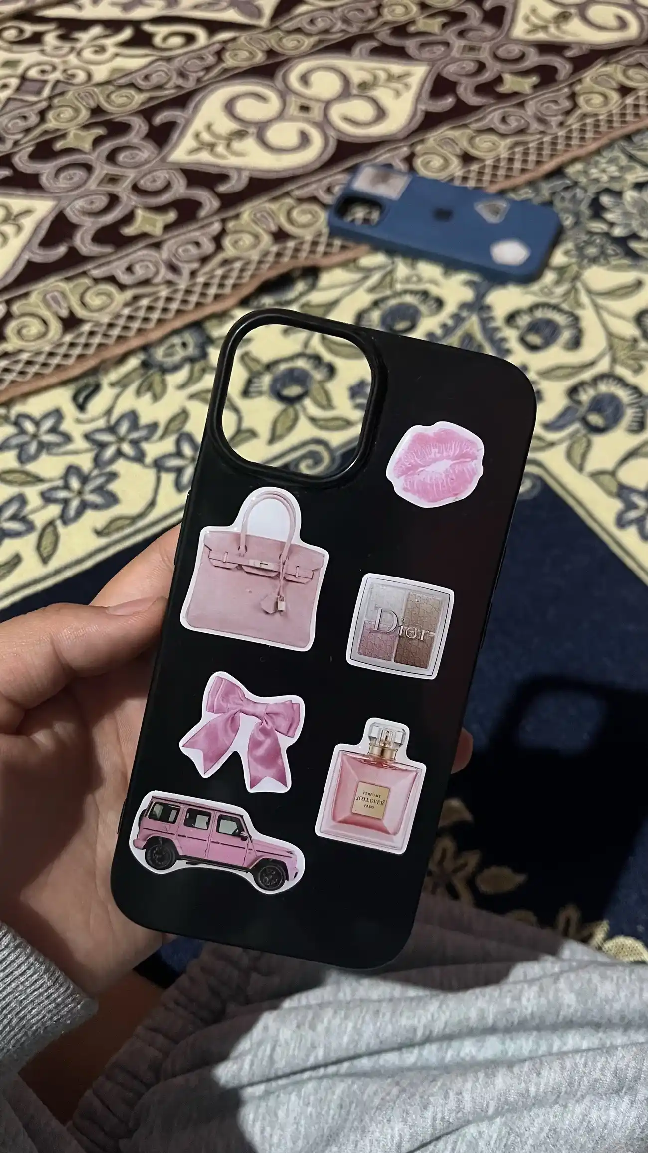 3D stikerlar, telefon uchun stikerlar, dekorativ stikerlar.