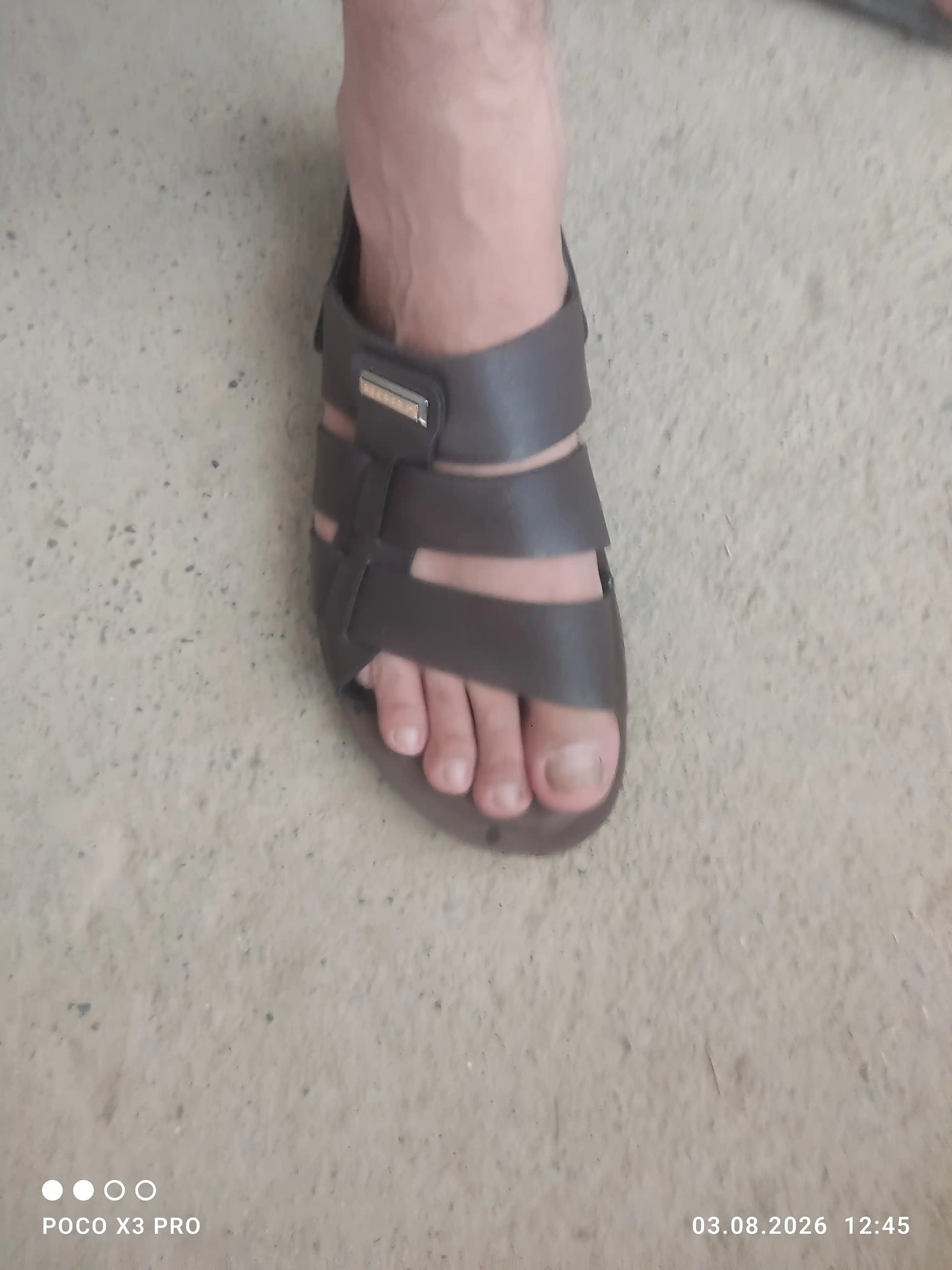 Erkaklar oyoq kiyimlari, tapochka, charm oyoq kiyim, koja basanojka, 39-44 razmer