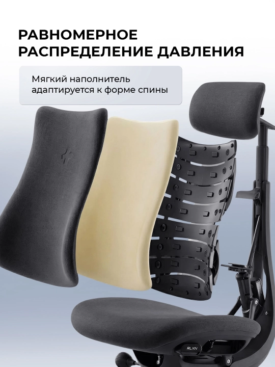 Ofis kreslosi LiberNovo Omni Pro HB / ergonomik ofis stuli / bel massaj / 4D-podlokotnik