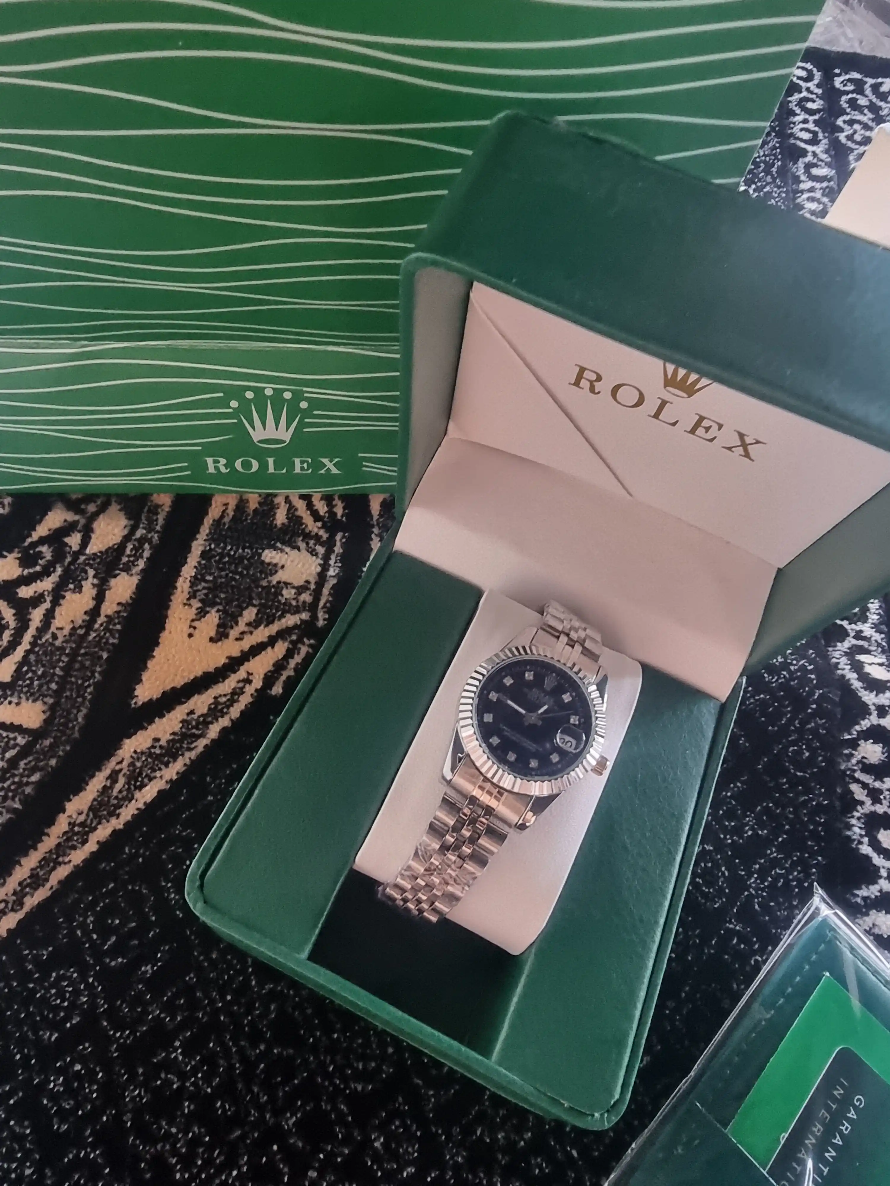 Ayollar qo'l soati Rolex, har qanday uslub uchun, soat - quti - sumka - hujjat va vip kart