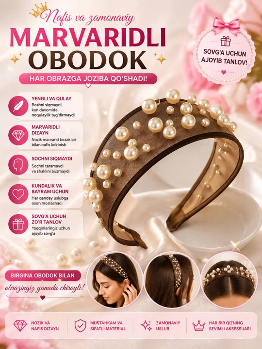 Marvarid bezakli nafis obodok - 