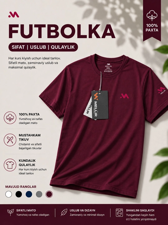 MELLIR Futbolka - 