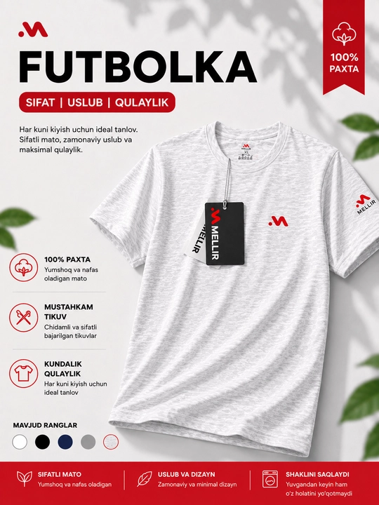 MELLIR Futbolka - 