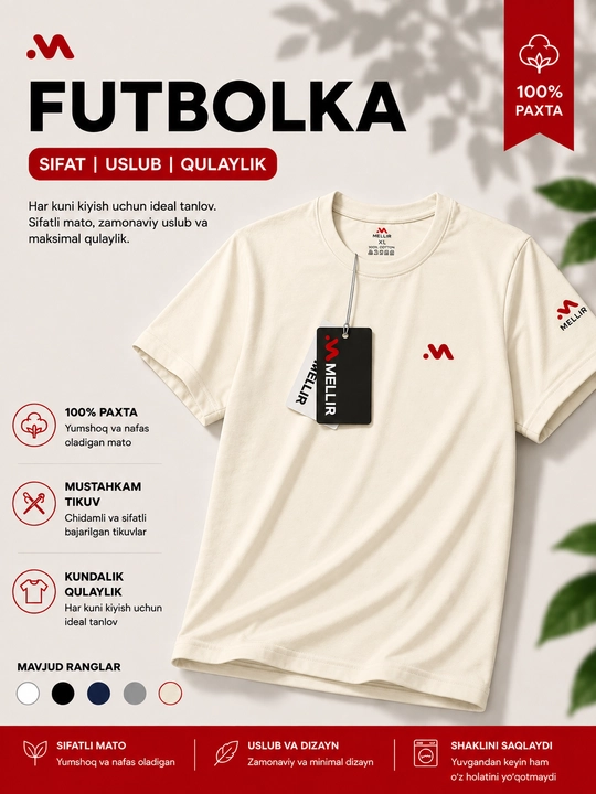 MELLIR Futbolka - 