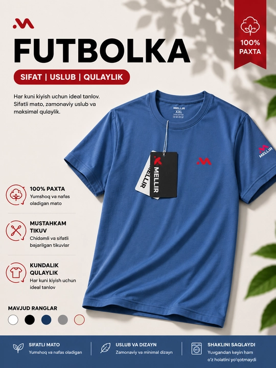 MELLIR Futbolka - 