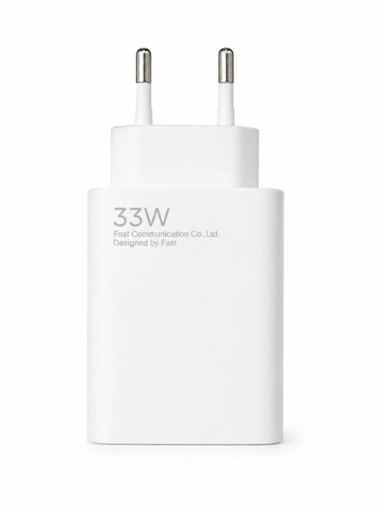 Зарядное устройство 33W USB-A с кабелем Type-C, быстрая зарядка для Android, 2A