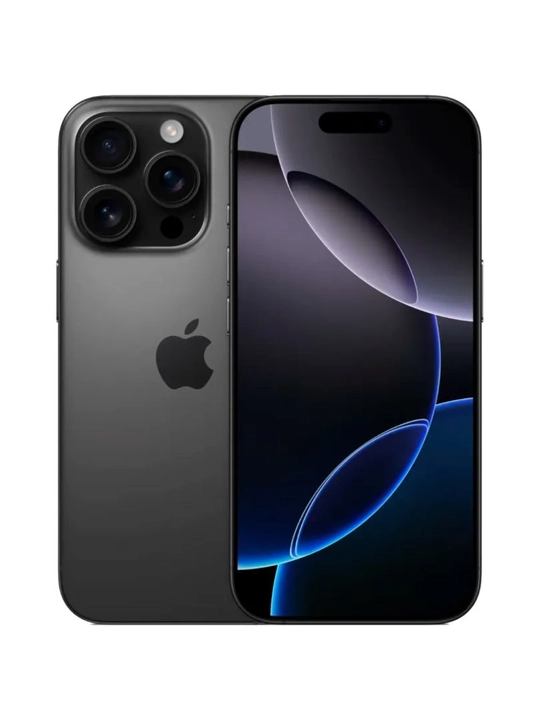 Smartfon iPhone 16 Pro, Pro Max, 128, 256 GB, 1-SIM, Dual-SIM, g'ilof va oyna sovg'aga