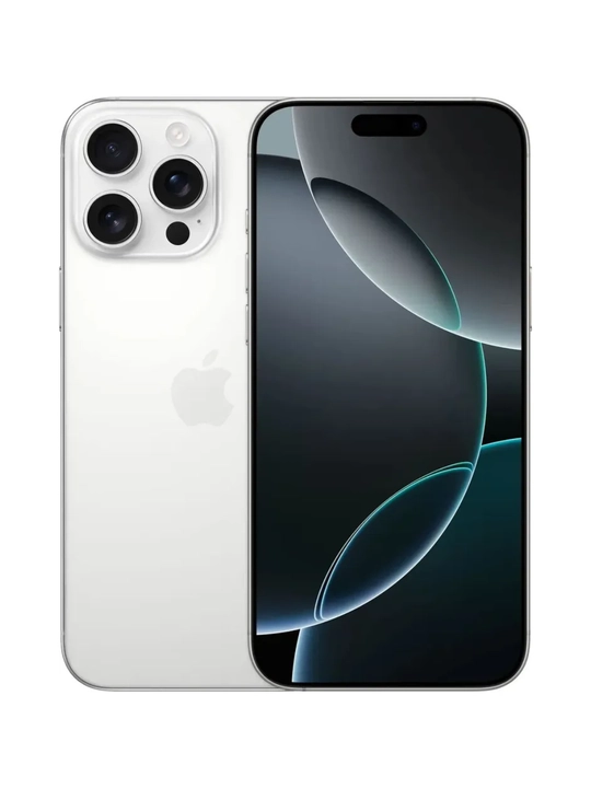Smartfon iPhone 16 Pro, Pro Max, 128, 256 GB, 1-SIM, Dual-SIM, g'ilof va oyna sovg'aga