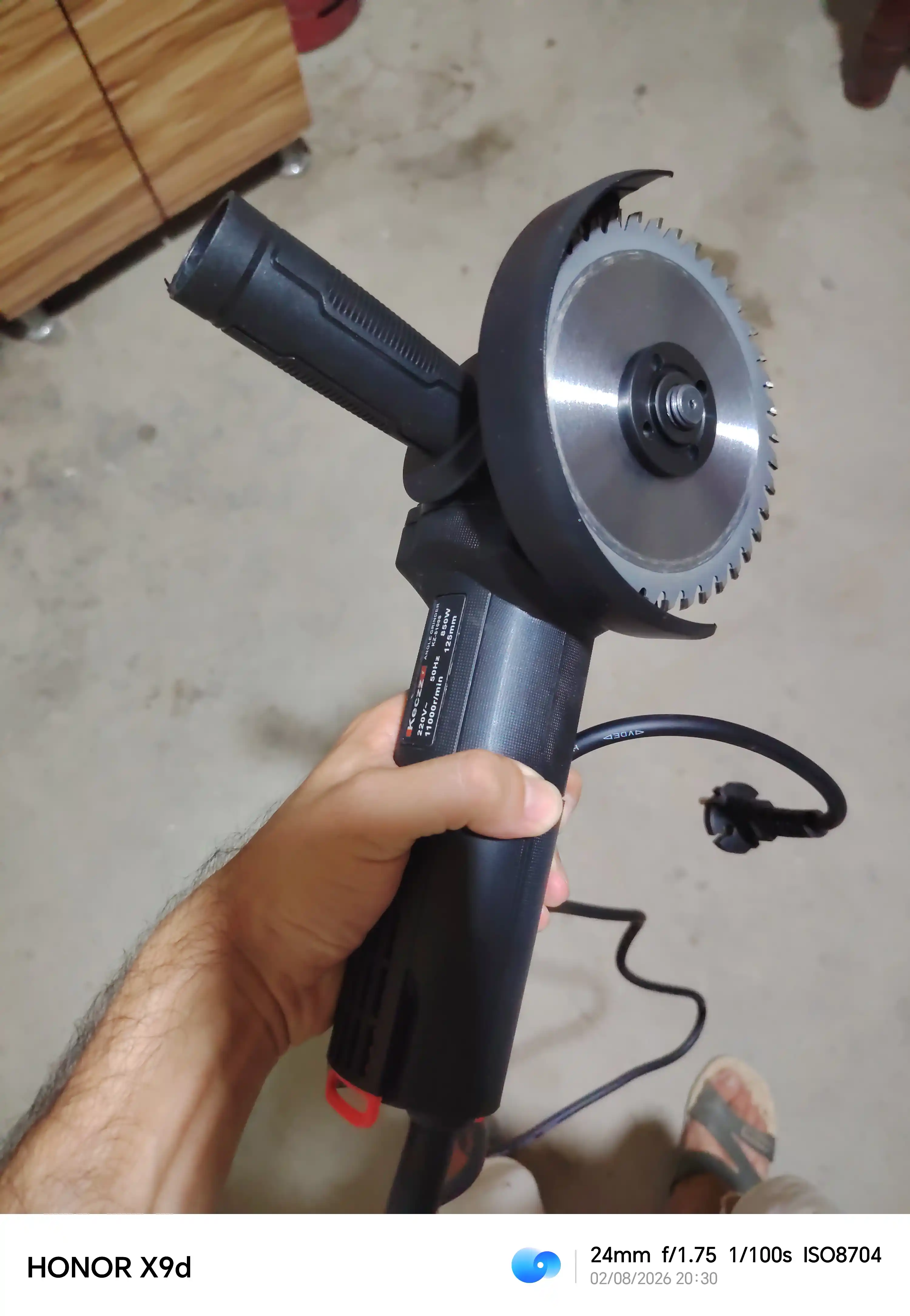 Болгарка Keczz 850/950/1050Вт, 125 мм