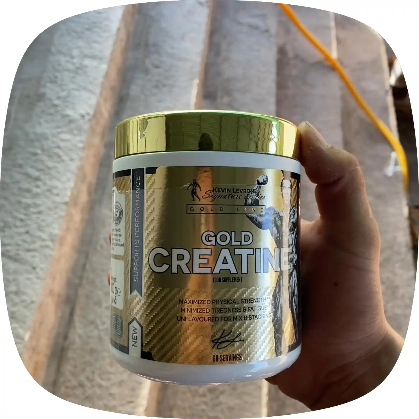 Креатин моногидрат "Kevin Levrone Gold Creatine", без вкуса, 300 г, 60 порций