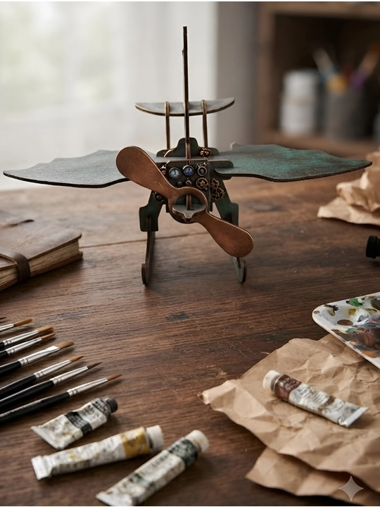 Yog‘ochdan 3D konstruktor. Batman biplane