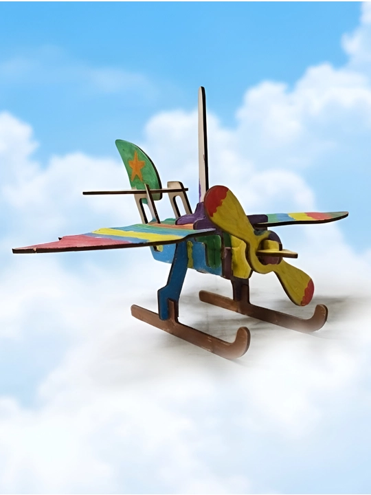 Yog‘ochdan 3D konstruktor. Batman biplane