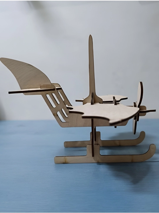 Yog‘ochdan 3D konstruktor. Batman biplane
