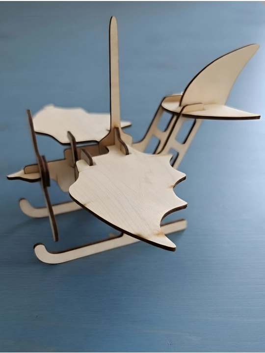 Yog‘ochdan 3D konstruktor. Batman biplane