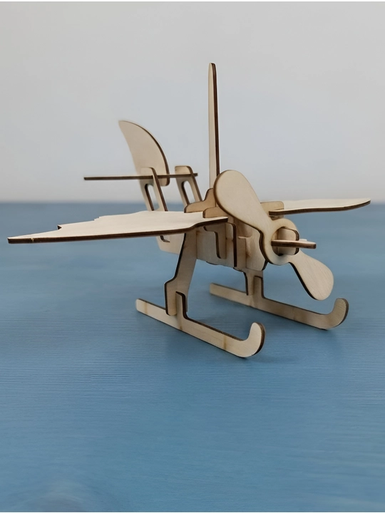 Yog‘ochdan 3D konstruktor. Batman biplane