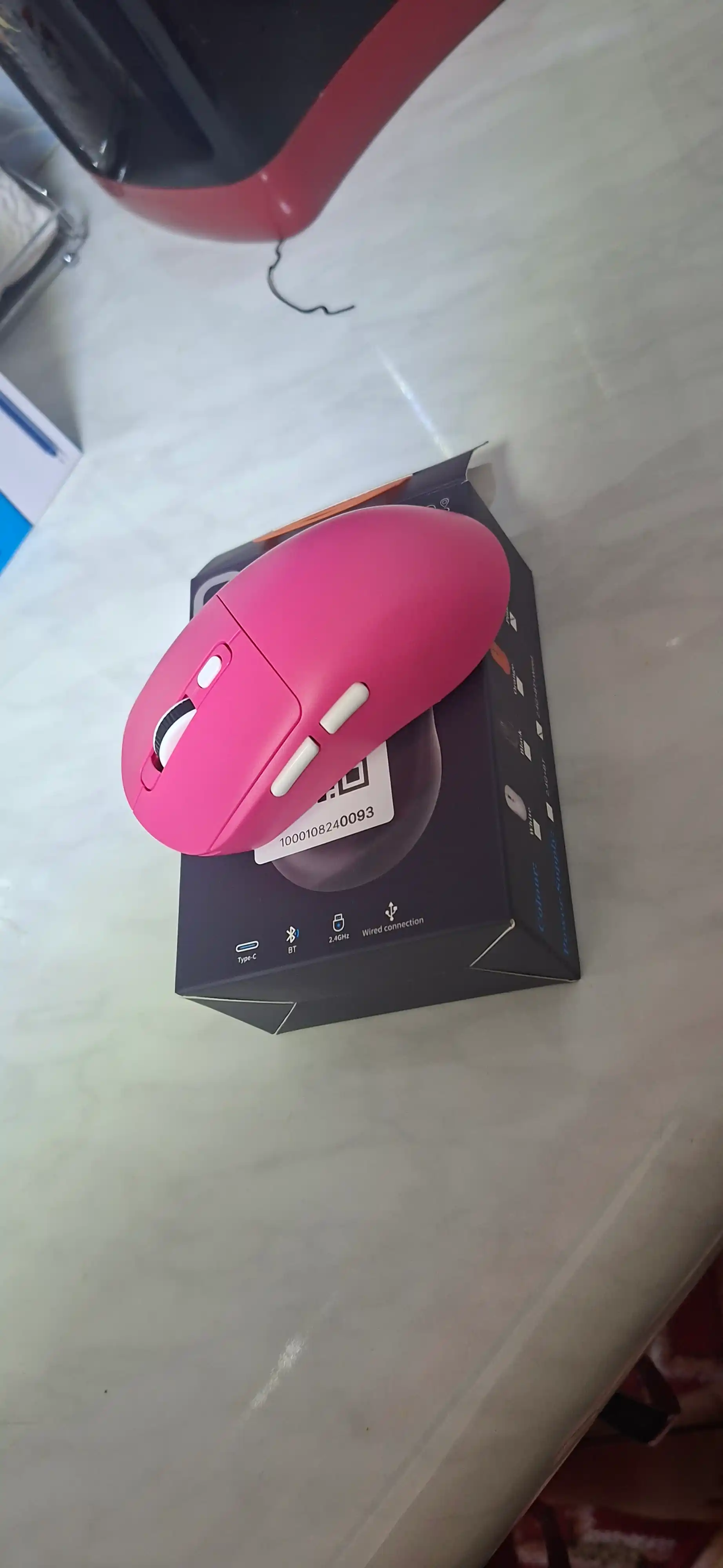 Simsiz Sichqoncha PRO 8000 DPI | Bluetooth + 2.4GHz + Type-C