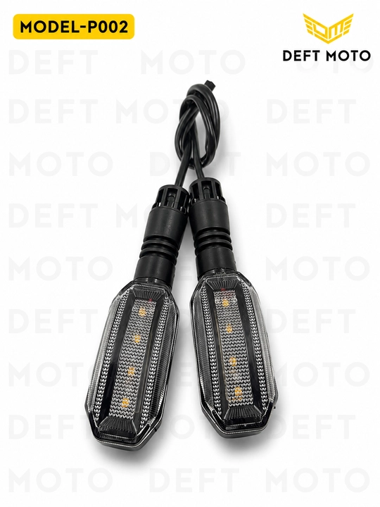 DEFT MOTO MODEL-P002 Универсальные светодиодные поворотники для мотоцикла 2 шт