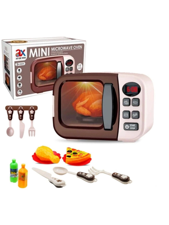 Детская игрушечная микроволновая печь Mini Microwave Oven - 