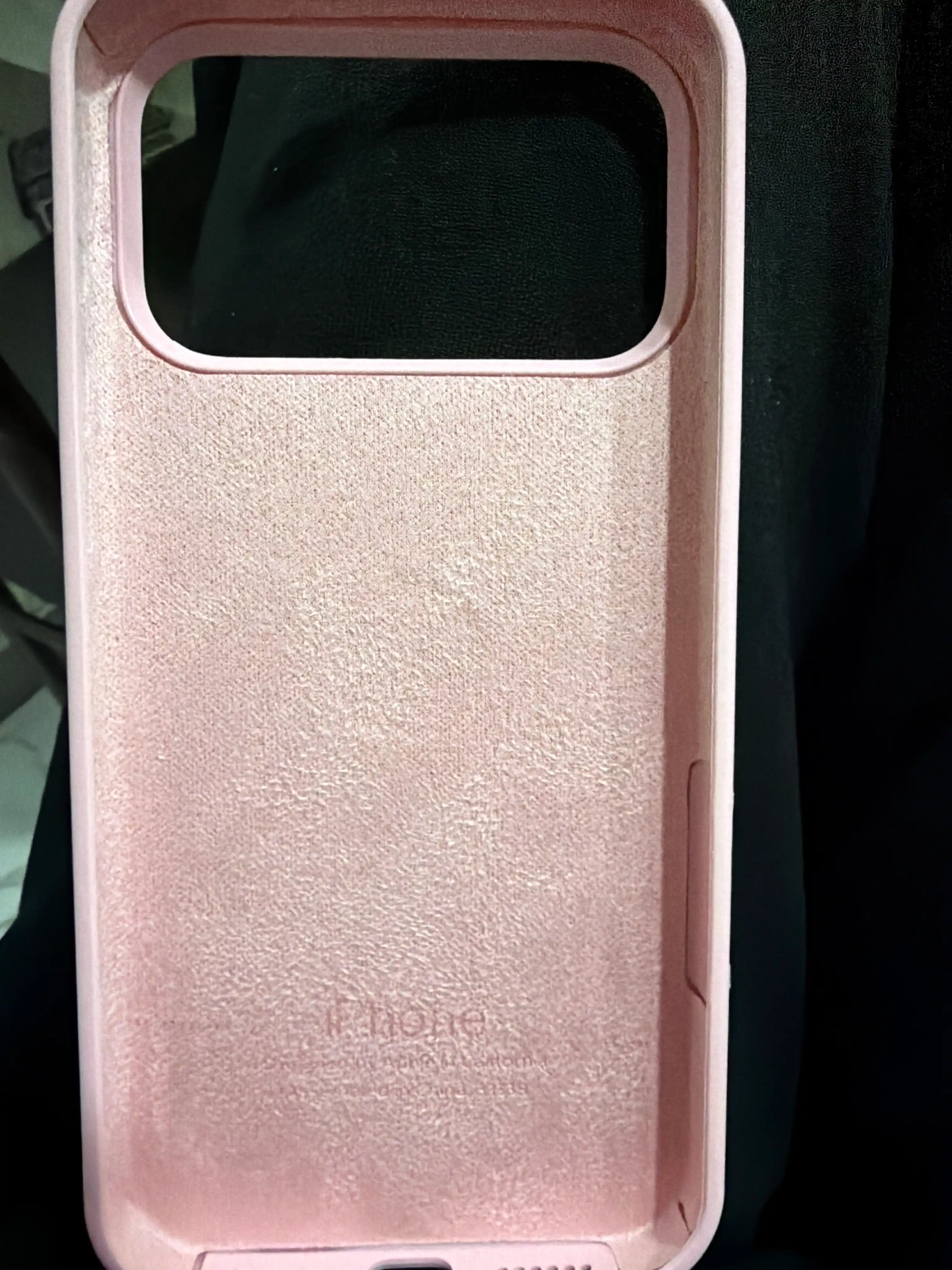 IPhone 17 Pro Max silikon g'ilofi – kamera himoyasi, 1.5 mm bortik