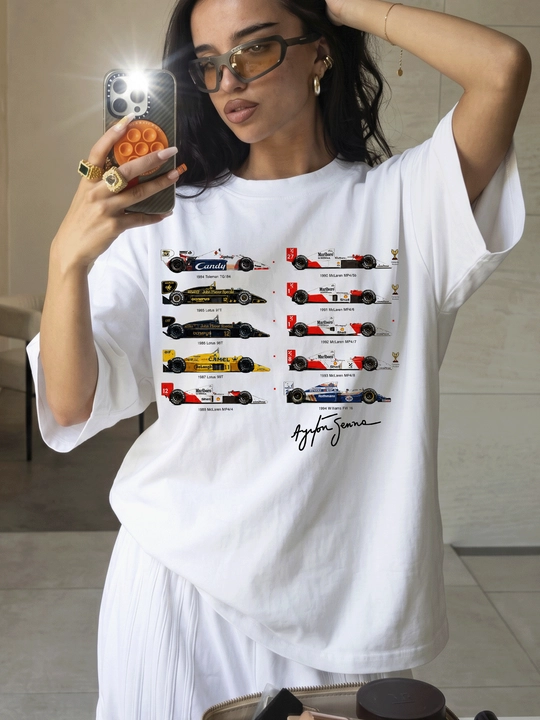 MICONIC Ayrton Senna Formula 1 bolidli futbolkasi