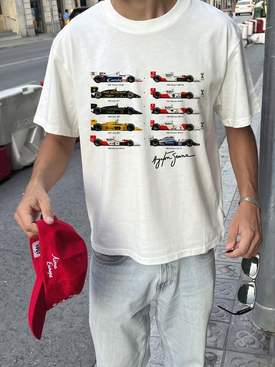 MICONIC Ayrton Senna Formula 1 bolidli futbolkasi