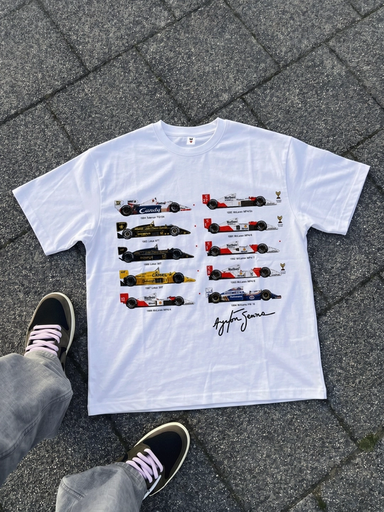 MICONIC Ayrton Senna Formula 1 bolidli futbolkasi - 