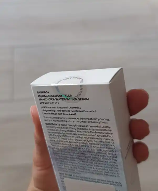 Солнцезащитный крем для лица с центеллой SPF50+ PA++++