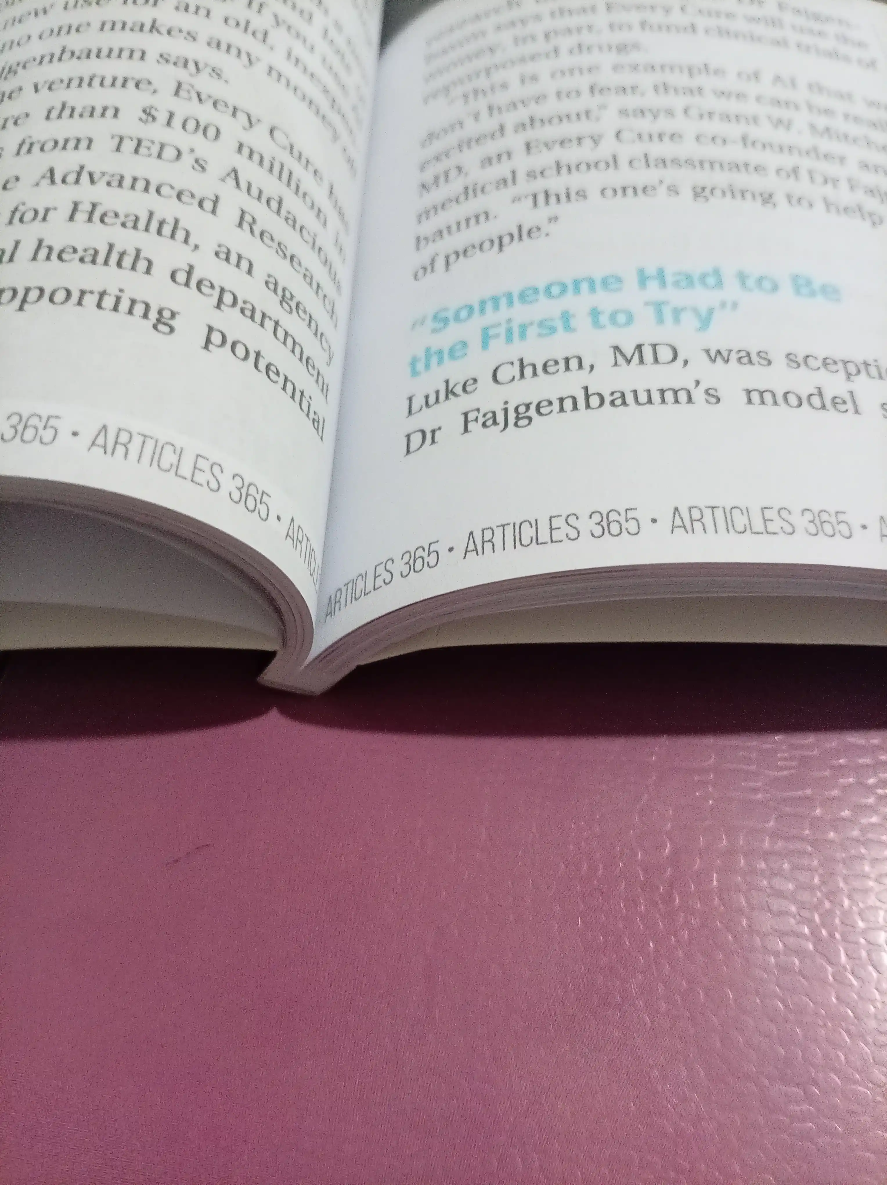 365 Magazine - Stay Focused - ARTICLE BOOK
