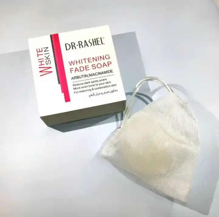 Oqartiruvchi sovun qora nuqtalarga qarshi Rachel White Skin Fade Soap
