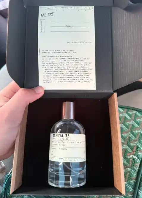 Ayollar va erkaklar atiri Santal 33 Grasse parfyumlangan suvi, 100 ml