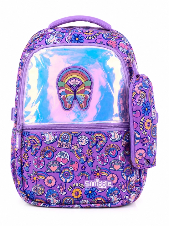Smiggle maktab ryukzagi, ortopedik, qalamdonli, qizlar uchun, 1–4,-5-6-sinflar uchun