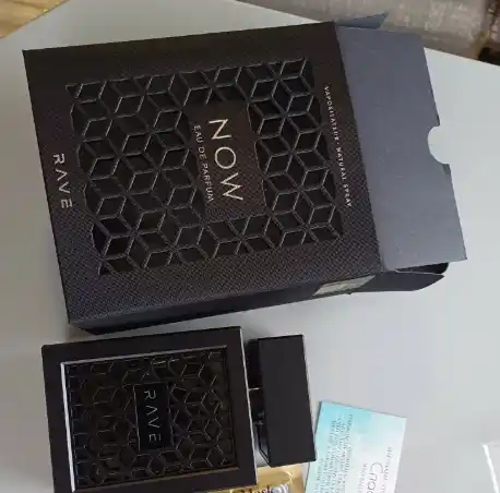 Erkaklar va ayollar uchun parfyum suvi Now Rave Lattafa, 100 ml