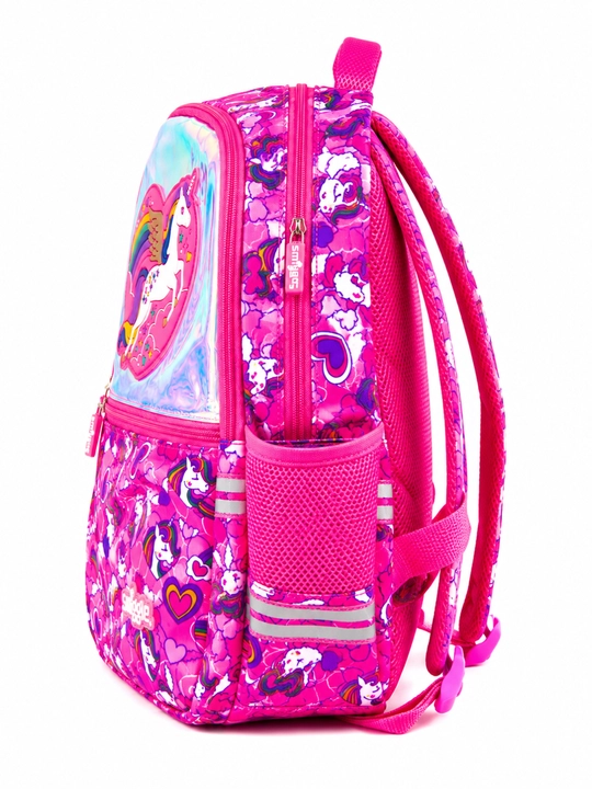 Smiggle maktab ryukzagi, ortopedik, qalamdonli, qizlar uchun, 1–4,-5-6-sinflar uchun